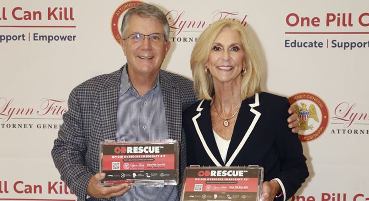 Ken Trogdon and AG Fitch with the ODRescue Box