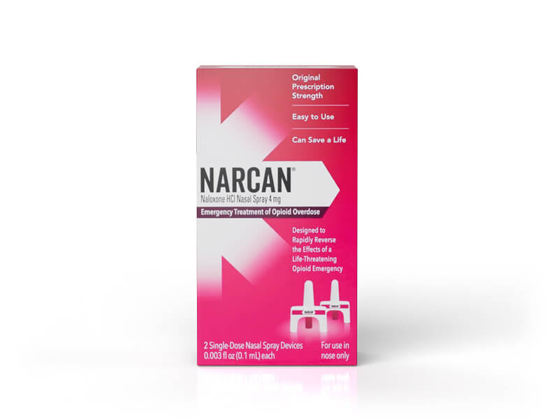 NARCAN® Nasal Spray — single-dose intranasal naloxone for emergency opioid overdose reversal